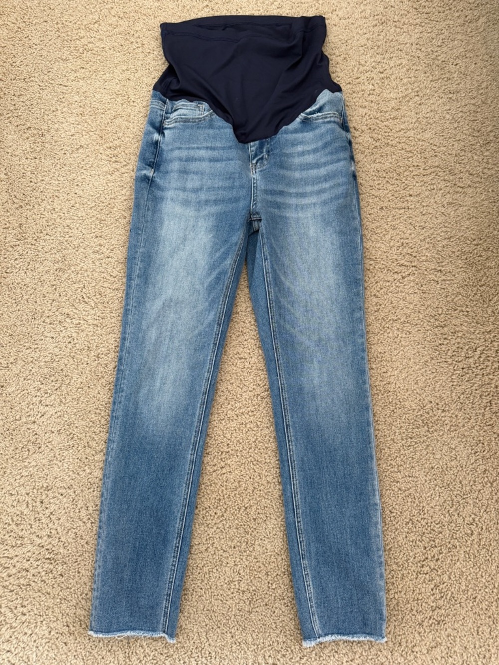 PinkBlush Maternity Skinny Jeans - Light Wash Blue